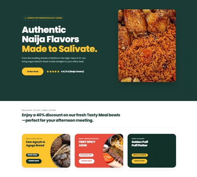 Delish Food Delivery & Catering